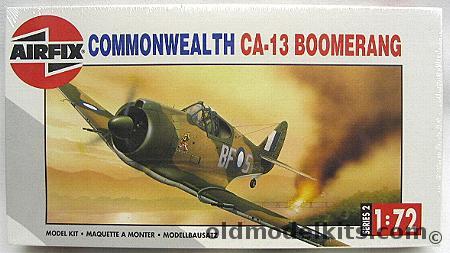Airfix 1/72 Commonwealth CA-13 Boomerang - No. 5 Sq RAAF Bougainville 1944 / No. 4 Sq RAAF New Guinea 1943 -  BAGGED, 02099 plastic model kit